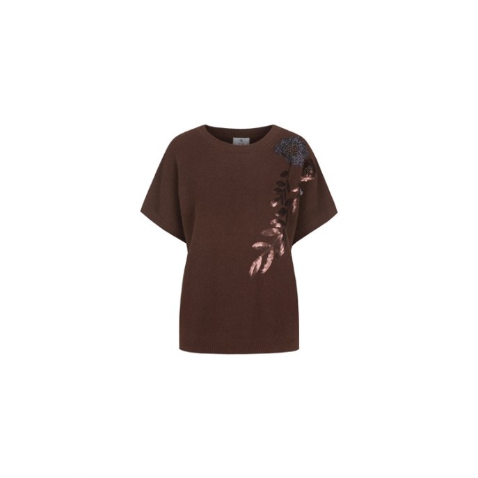 CS The Label Pullover Victoria 26NOC05 Mocha Brown
